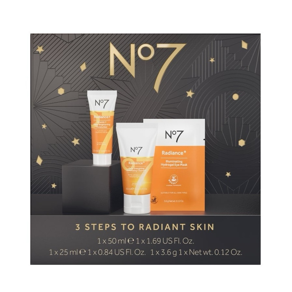No7‎ 3 Steps to Radiant Skin, New in Box